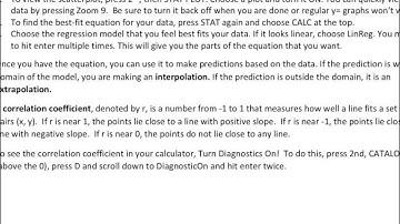 Characteristics of Function Graphs