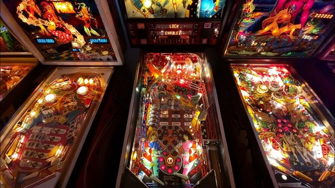 Pinball Rollergames 1990 Williams 4k60fps For Amusement Only e.v. YouTube