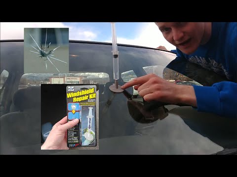 Can you FIX a chipped windshield at HOME 