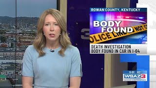 Death investigation underway after body found in car