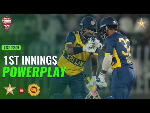 1st Innings Powerplay | Pakistan vs Sri Lanka | Match 01 | T20I Series 2026 | PCB | MZQ1K