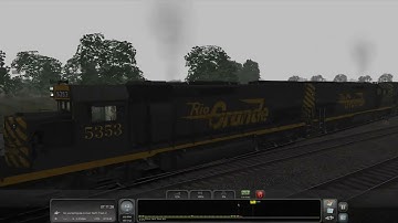 Train Simulator Classic - [EMD SD40T-2] - Coal Run to Castle Gate - Part 1 - 4K UHD