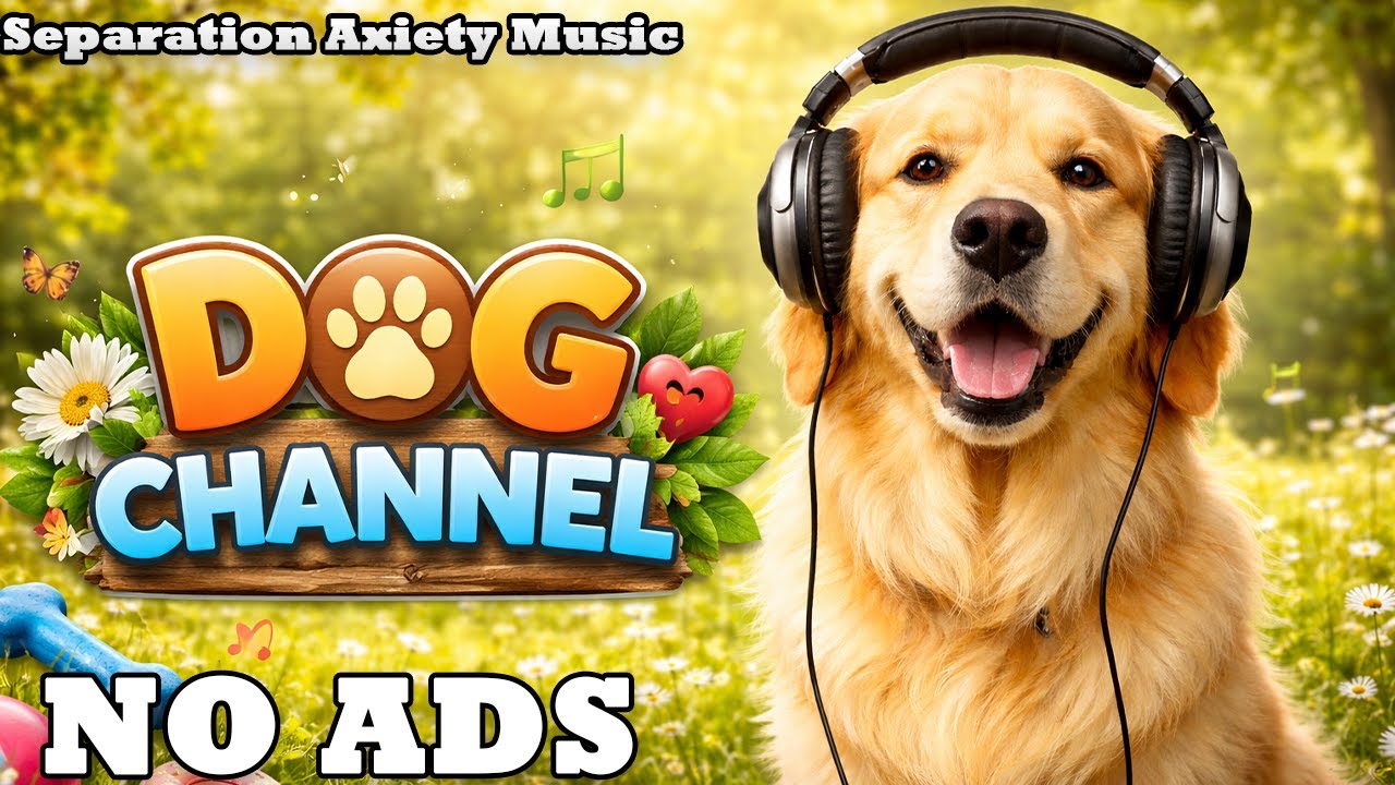 12 HOURS of Relaxing Music For Dogs🎵Anti Separation Anxiety Relief 🐶 Pet music🦮 No Ads