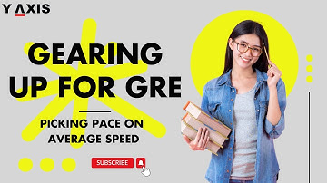 Gearing up for GRE – Picking pace on Average Speed