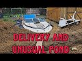 Delivery and unusual pond