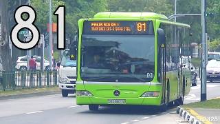[SBST] SBS6877Z on Service 81 - Mercedes Benz Citaro