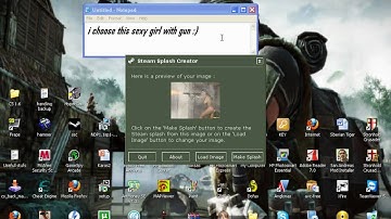 how to make ur own background for CS 1.6