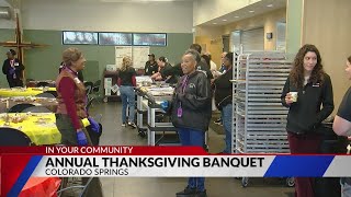 Springs Rescue Mission hosts annual Thanksgiving Banquet for homeless