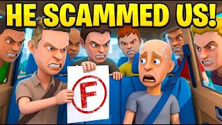 Classic Caillou Sold Fake Study Guides to Classmates /Everyone Failed!!/ They Found Him