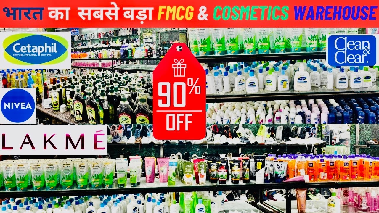Flat90% OFF Cosmetics & FMCG Biggest Warehouse | Cheapest Electronics Open Super-mart  100% original