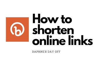 HOW TO USE BITLY: Shorten Online Links Quickly | Daphne