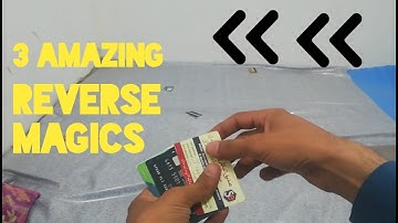 Reverse Magic Tricks