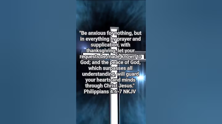 Philipians 4:6-7 NKJV