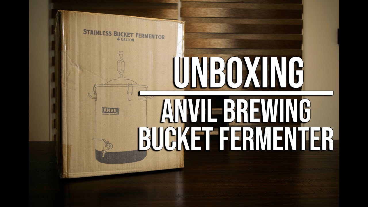 Homebrewing Unboxing: Anvil 4 Gallon Bucket Fermenter and Cooling ...