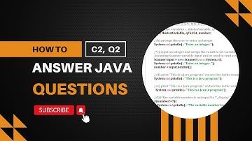 How to Solve Questions Using Java | Declaring Variables & Getting User Input in NetBeans | C2, Q2