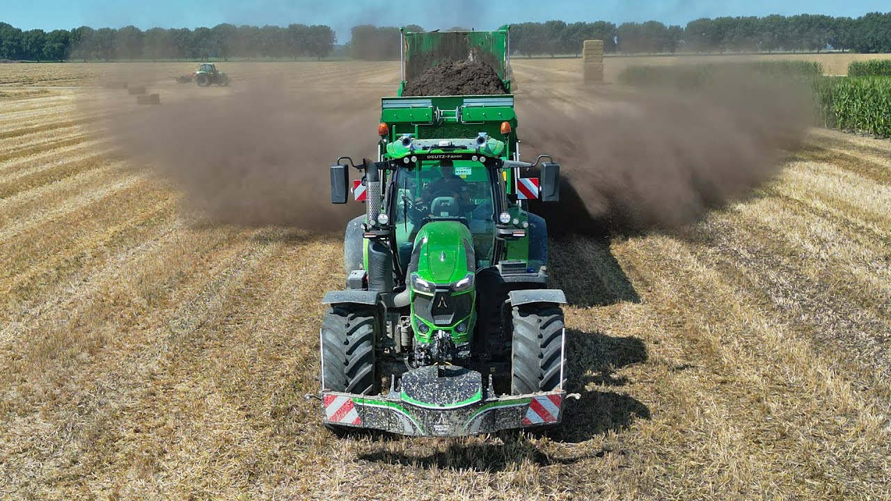 Spreading Compost | Deutz-Fahr + Tebbe | Beekman | 2025