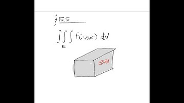 Section 15.5: Triple Integrals