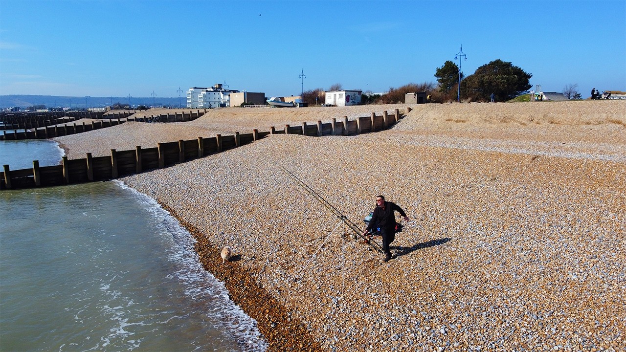Plaice Fishing Eastbourne on a Glorious Spring Day