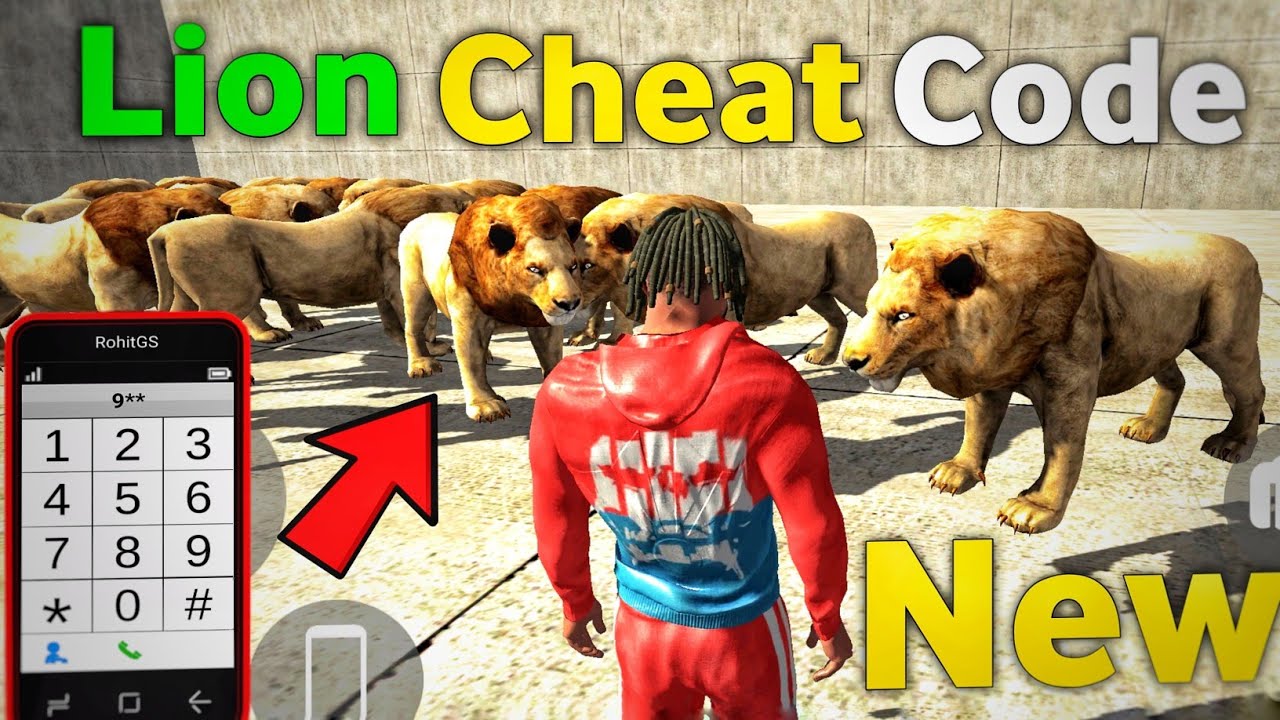 নতুন সিংহ নিয়ে এলাম || New Update Lion Cheat Code - YouTube