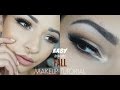 Easy Dramatic Fall Makeup | Michelle Antico