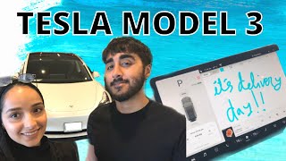 HOW WE GOT OUR DREAM CAR!!! Tesla Model 3 - plus delivery vlog!