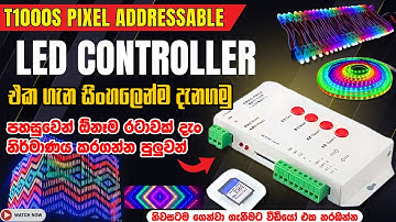 T1000S Pixel LED Controller Full Review & Setup | Best Budget LED Controller 2025 | LED Animations