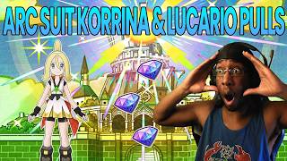 Arc Suit Korrina & Lucario pulls  ¦ Pokémon Masters EX Pull Session