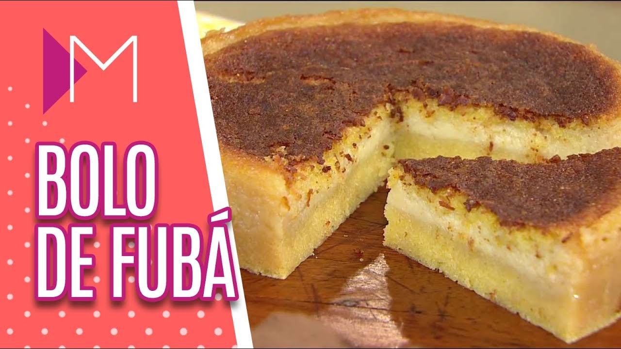 Bolo cremoso de fubá - Mulheres (04/06/2020)