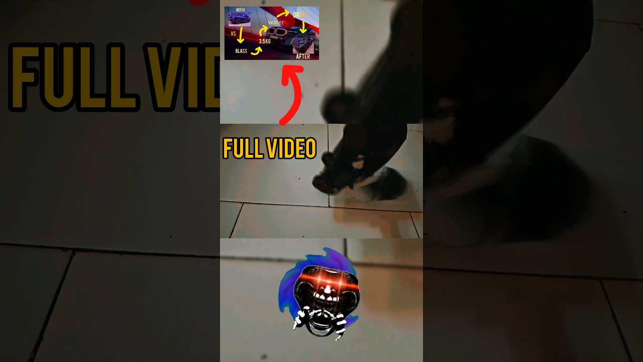 Destroying the BMW XM replica 