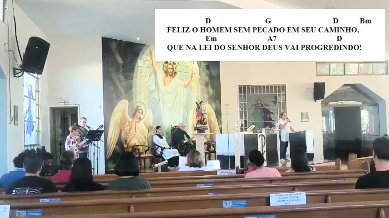 SALMO 118 (119) FELIZ O HOMEM SEM PECADO cifra