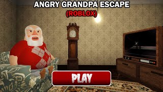 ANGRY GRANDPA ESCAPE! (SCARY OBBY!) FULL GAMEPLAY (ROBLOX) screenshot 4