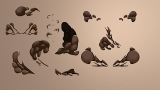 Unity 3D Assets: The 2D Animations Vol.1 - Dust