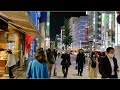 【4K】Tokyo Night Walk - Ginza (Oct.2020)