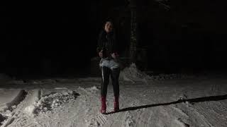 Latex Catsuit Under My Clothes In Snow