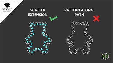 Uncovering the Shocking Differences Between Scatter Extension and Pattern Along Path in Inkscape!