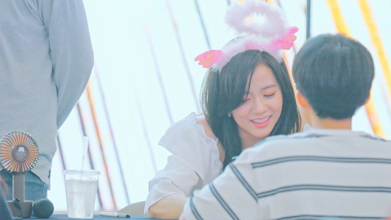 Angel 지수(JISOO) 블랙핑크 (BLACKPINK)  @180623 고양 스타필드 [4k Fancam/직캠]