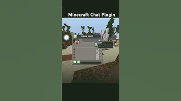 Minecraft Visual UI Based Chat System (Java plugin)