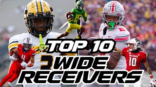 TOP 10 Wide Receivers in College Football