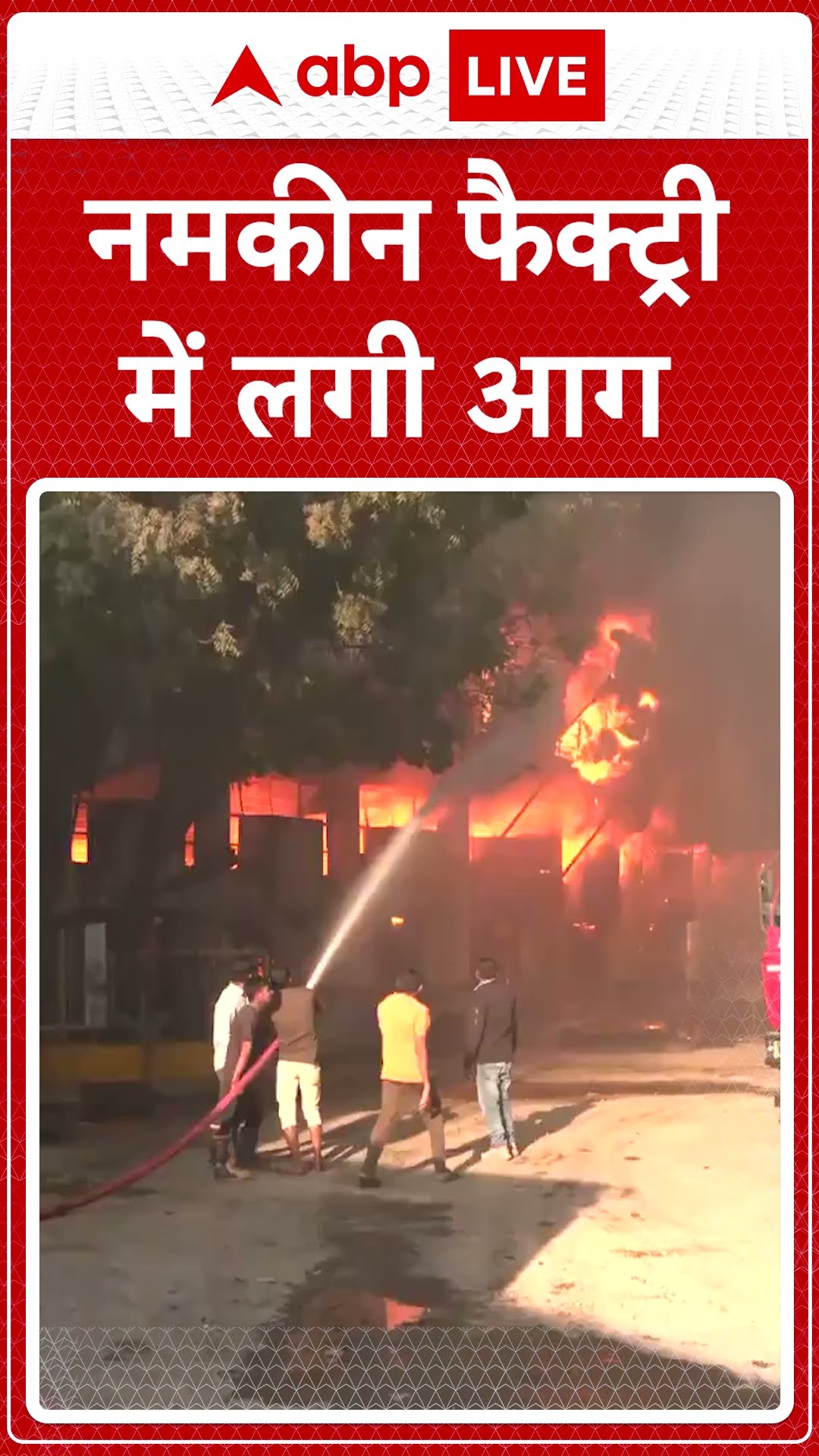 Rajkot, Gujarat: स्थानीय नमकीन फैक्ट्री में आग, दमकल की गाड़ियां मौके पर मौजूद | ABP LIVE | SHORTS