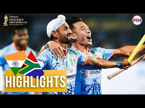 India v South Africa | Odisha Men's Hockey World Cup Bhubaneswar 2018 | HIGHLIGHTS