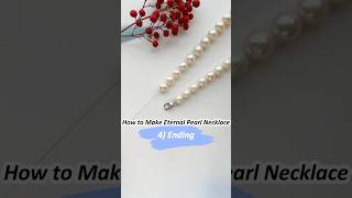 Beading Tutorial - Knotless Ending Diy A Simple And Clic Pearl Necklace With Me