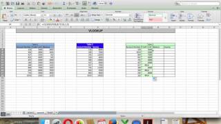Excel Lecture Video 2 - VLOOKUP EXCEL
