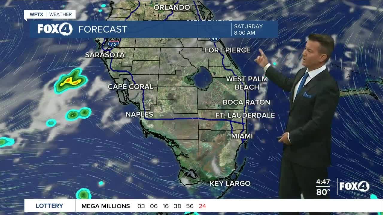 Hot With Isolated Storms