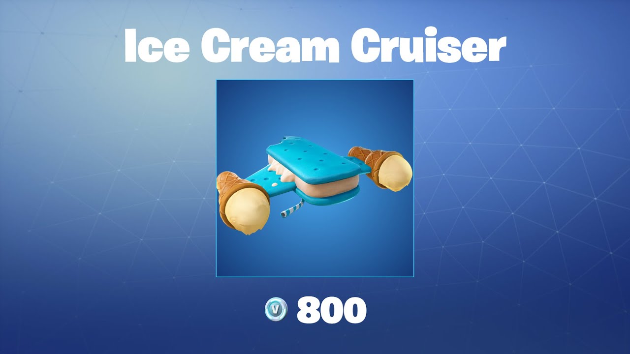 Ice Cream Cruiser | Fortnite Glider