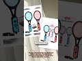 Tendak Tennis Racket for Nintendo Switch Joy-Con, Tendak Game Accessories for Mario Tennis Aces G...