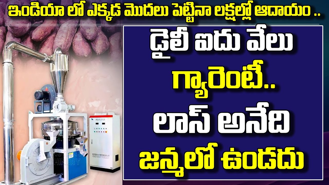 ఇండియా లో ఎక్కడ మొదలు పెట్టినా  లాస్ అనేది జన్మలో ఉండదు.. | #telugubusinessideas  | Episode 26