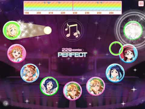 ラブライブ！ スクフェス 思い出以上になりたくて [MASTER] Full Combo 特技OFF (No skills)