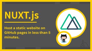 Host a static website using GitHub pages in less than 5 minutes