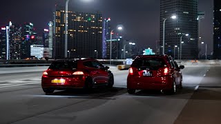 @irfniskndr & @_ddhillon 's Fit & Roc | Honda Fit & VW Scirocco Cinematic | SHYTUPS