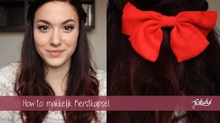 Video thumbnail of "How to: makkelijk Kerstkapsel | Teske"